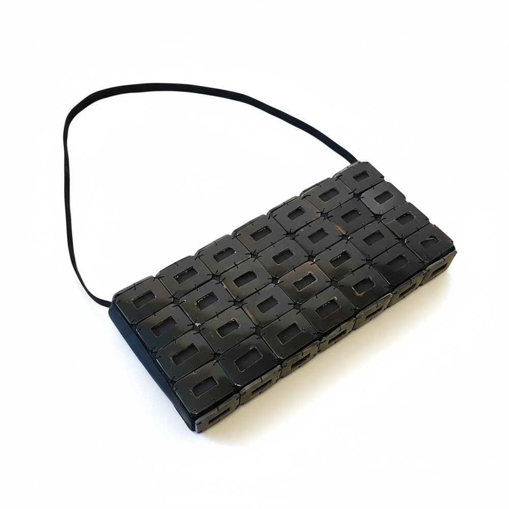 Elegant Black Clutch by the GET company